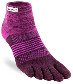 Injinji Trail Midweight Mini-Crew Socken lila