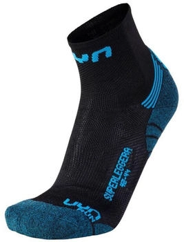UYN Run Superleggera Socke schwarz indigo