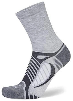 Balega Ultralight Crew Laufsocken grau weiß