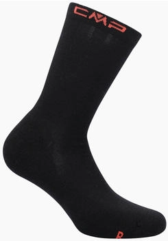 CMP Hiking Wool Sock WMN MID 3I87176-U901 nero