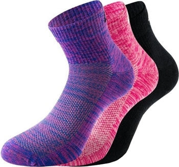 Lenz Performance Quarter Tech Socken lila