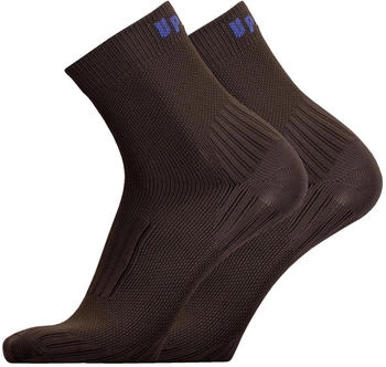 UphillSport Laufsocken 'FRONT' grau