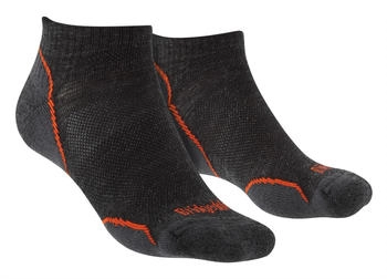 Bridgedale Hike Ultralight Merino Performance Low anthrazit orange