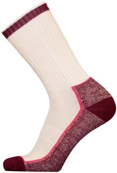 UphillSport Trekkingsocken 'HONKA' rot offwhite