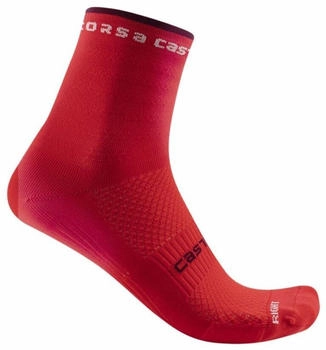 Castelli rosso corsa socken rot