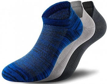 Lenz Performance Tech Sneakersocken blau schwarz