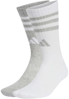 Adidas Performance Sportsocken grau wei&szlig;