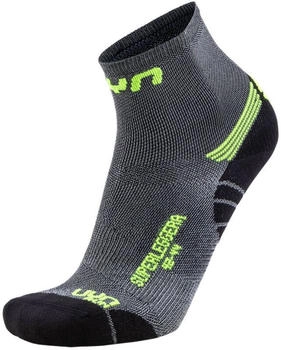 UYN Run Superleggera Socke silber gelb