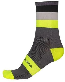 Endura Fahrradsocken BANDWIDTH Hi-Viz yellow grün