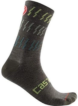 Castelli Mid Winter Socken dunkelgrün