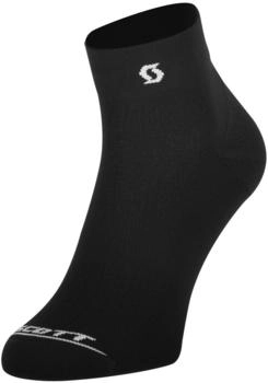 Scott Sock Performance Quarter schwarz weiß 1007