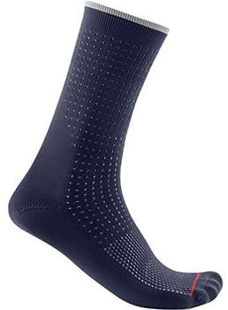 Castelli Klassische Fahrradsocken Premio blau
