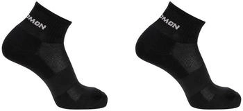 Salomon Evasion Ankle 2-Pack Socken schwarz