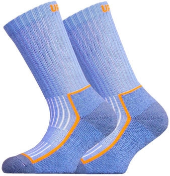 UphillSport Wander-Socke SAANA JR 2er Pack blau