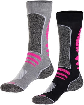 Lascana Skisocken grau pink