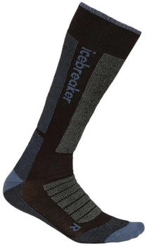 Icebreaker Ski Medium OTC Merinosocken schwarz dawn graphit