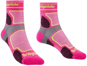 Bridgedale Ultralight T2 Coolmax Sport Crew Socken pink