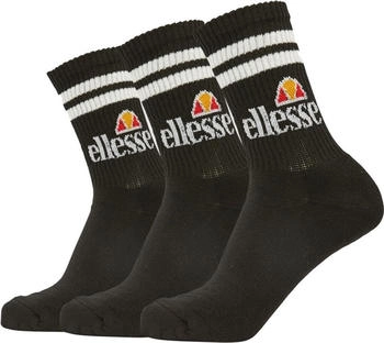 Ellesse Pullo Sock 3P Tennissocken schwarz