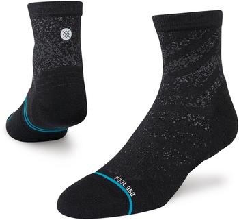 Stance Run Light Quarter Socken schwarz