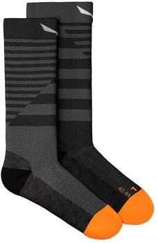 Salewa Fanes Hyb Crew Socken grau meliert