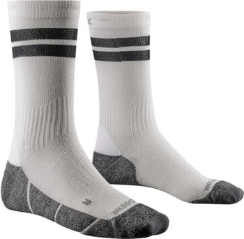 X-Socks Core Natural Graphics Crew arctic white pearl grey W002