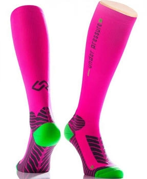Underpressure Runattack Sport Kompressionssocken pink
