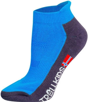 Trollkids Hiking Low Cut Socks II Wandersocken blau
