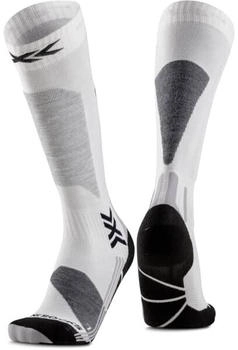 X-Socks Ski Discover Skisocken W313 x weiß grau