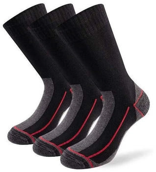 Lenz Multisport Socke 3er-Pack schwarz grau schwarz anthrazit
