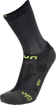 UYN Man Cycling Aero Socks black/lime