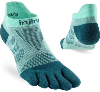 Injinji Women's Ultra Run No-Show Glacier