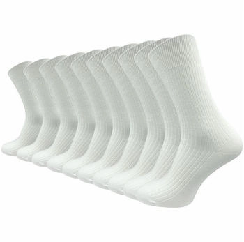 GAWILO Paar Herren Socken 100% Baumwolle Arztsocken spitze handgekettelt