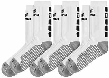 Erima Classic 5-C Socken 3er-Pack weiss