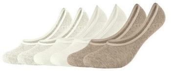 S.Oliver F&uuml;&szlig;linge 6er Pack sand melange