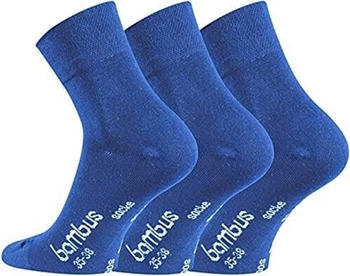 TippTexx 24 Paar kurze Bambus-Socken Jeansblau