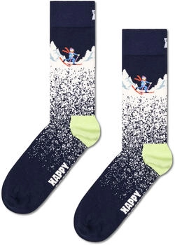 Happy Socks Socken Snowy Night navy
