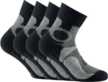 Rohner Socken 4er Pack grau