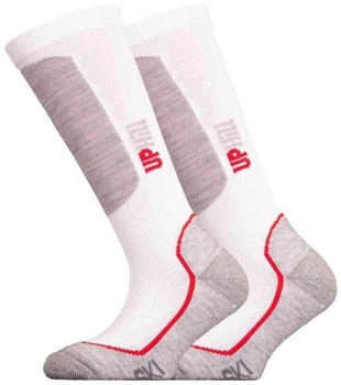 UphillSport Ski-Socken HALLA JR grau weiß