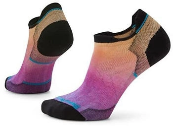Smartwool Run Zero Cushion Kn&ouml;chelsocken lila orange