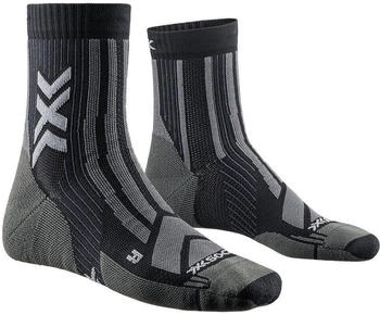 X-Socks Trekking Perform Ankle Wandersocken grau schwarz