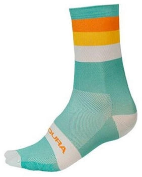 Endura Bandwidth Streifensocken aqua