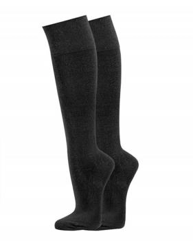 TippTexx 24 Paar Kniestrümpfe Oeko-Tex schwarz