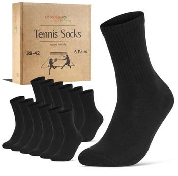 sockenkauf24 Tennissocken Baumwolle Paar