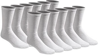 Dickies Herren-Allzweck-Socken Crew weiß Paar