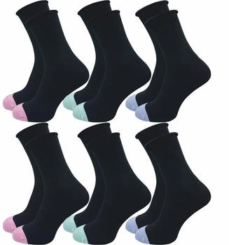 GAWILO Socken Rollrand Paar verstärkte Ferse Fußspitze