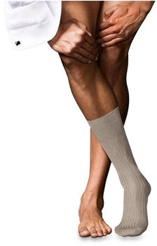 Falke Socken No Pure Fil d'&Eacute;cosse weizenmeliert