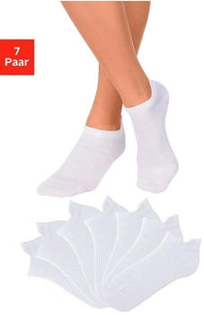 Lascana Active Sneakersocken wei&szlig;