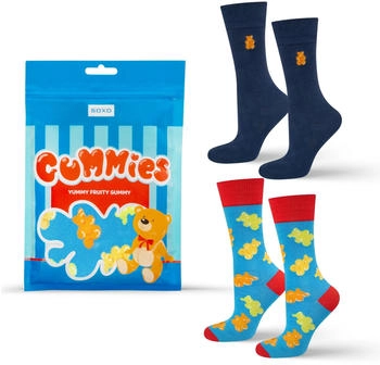 Soxo Herrensocken 'Gummibärchen' bunt