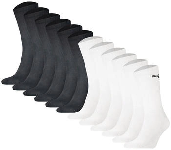 Puma Socken 12er Pack schwarz weiß