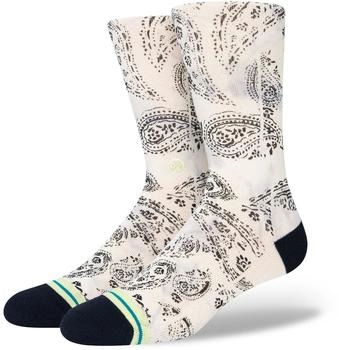 Stance Paizley Socken vintage weiß